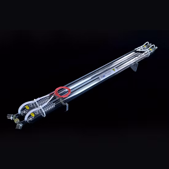Glaslaserröhre Preis 80W 100W 130W 150W Lasermaschinenteile für CO2-Laserröhre
