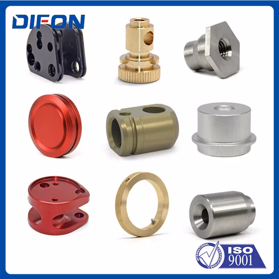 CNC-Bearbeitung, kundenspezifische eloxierte Glas-Sandstrahl-Aluminium-Metallteile