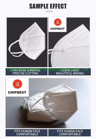 Befestigen Sie die N95-Maschine zur Herstellung medizinischer Gesichtsmasken mit Verpackung