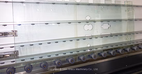 Sanken Glass Working Center Abschreckglas CNC-Fräser Vertikalzentrum