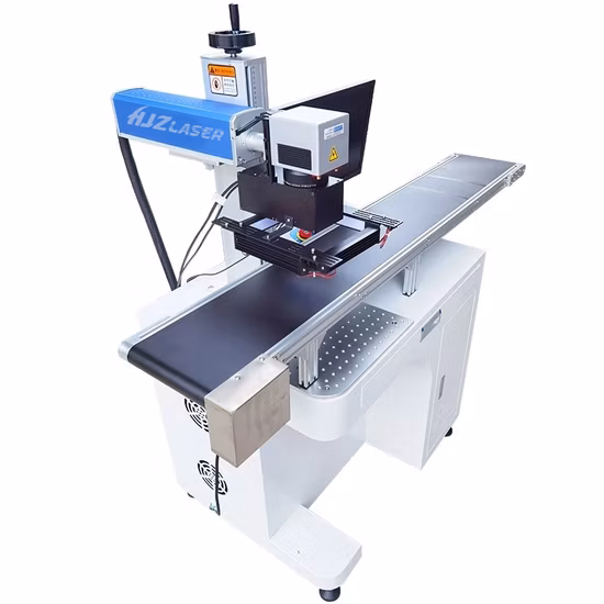 Tragbare Autofokus CCD 20 W 30 W 50 W 60 W 100 W Jpt Raycus Mopa UV Galvo faser Laser Farbdruck Markierung Maschine für Metall Kunststoff Glas Logo Gravur