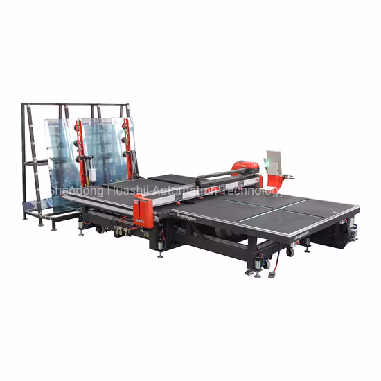 Automatische CNC-Lade- und Schneidemaschine für hohle Floatglasspiegel